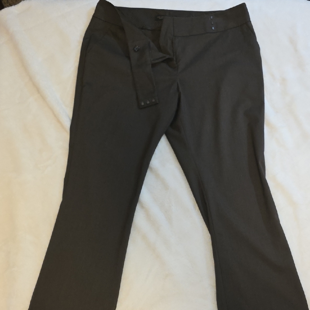 The Limited Cassidy Brown Boot Cut Pants Inseam Altered To 27.5"